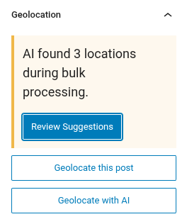 AI Bulk Geolocation - Review