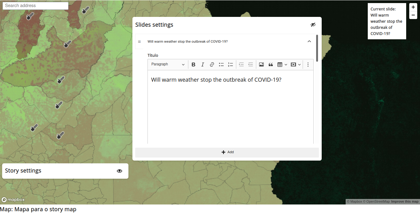 Story Map edit